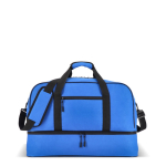 Borsa in poliestere riciclato per sport o viaggio 50L color blu