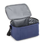 Borsa frigo termica portatile con tracolla regolabile e capacità 5 L color blu scuro seconda vista