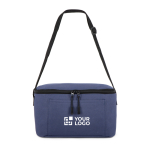 Borsa frigo termica portatile con tracolla regolabile e capacità 5 L vista area di stampa