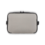 Borsa termica con doppio scomparto e manici corti 12L color grigio sesta vista