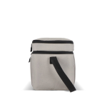 Borsa termica con doppio scomparto e manici corti 12L color grigio ottava vista