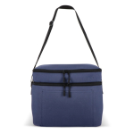 Borsa termica con doppio scomparto e manici corti 12L color blu scuro