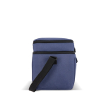 Borsa termica con doppio scomparto e manici corti 12L color blu scuro settima vista