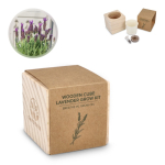 Kit di coltivazione della lavanda con vaso e substrato di cocco