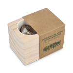 Kit di semina per microverdure con fibra di cocco color naturale terza vista