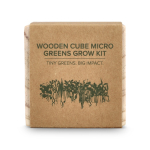 Kit di semina per microverdure con fibra di cocco color naturale quarta vista