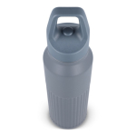 Bottiglia termica in acciaio inox con chiusura antigoccia 500 ml color grigio quinta vista