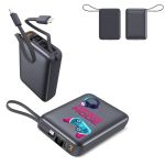 Power bank personalizzabile con schermo LED e ricarica rapida 20.000mAh
