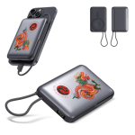 Power bank con MagSafe per ricarica wireless e schermo LED 10.000mAh