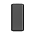 Power bank compatto con ricarica rapida e schermo LED 10.000mAh color nero terza vista