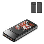 Power bank compatto con ricarica rapida e schermo LED 10.000mAh