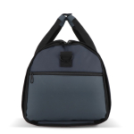 Borsa pieghevole ideale per i viaggi con custodia porta abiti e doppio manico color blu scuro settima vista