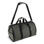 Borsa pieghevole ideale per i viaggi con custodia porta abiti e doppio manico color verde scuro