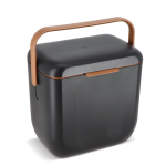 Borsa frigo portatile compatta antigoccia per bevande e snack 8L color nero