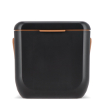 Borsa frigo portatile compatta antigoccia per bevande e snack 8L color nero seconda vista