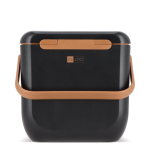 Borsa frigo portatile compatta antigoccia per bevande e snack 8L color nero terza vista