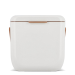 Borsa frigo portatile compatta antigoccia per bevande e snack 8L color bianco seconda vista