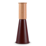 Macinapepe o macinasale in legno di faggio Sagaform color rosso scuro