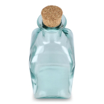 Bottiglia quadrata in vetro prodotta in Europa con tappo antigoccia 1 L color trasparente sesta vista