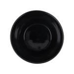 Tazza prodotta in Europa con fascia in silicone nera 280 ml color nero quarta vista