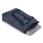 Zaino per laptop imbottito e resistente agli schizzi 15,6'' color blu scuro settima vista