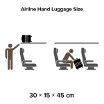 Zaino da viaggio espandibile e capiente, adatto come bagaglio a mano color nero