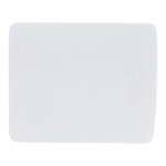 Panno in microfibra antiscivolo per occhiali e tappetino mouse color bianco terza vista