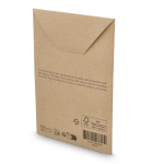 Panno in microfibra antiscivolo per occhiali e tappetino mouse color bianco ottava vista