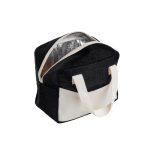 Borsa termica con manici corti e isolamento in alluminio resistente 4 kg color nero vue 2