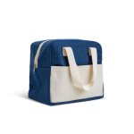 Borsa termica con manici corti e isolamento in alluminio resistente 4 kg color blu mare vue 1