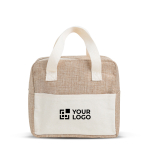 Borsa termica con manici corti e isolamento in alluminio resistente 4 kg vue d'impression