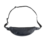 Marsupio resistente con protezione dagli schizzi e cintura regolabile color nero vue 2