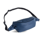 Marsupio resistente con protezione dagli schizzi e cintura regolabile color blu mare vue 1