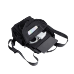 Zaino espandibile under the seat in pelle sintetica per PC 14'' vue 1