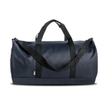Borsa sportiva o da weekend resistente con rivestimento in pelle sintetica color nero vue 11