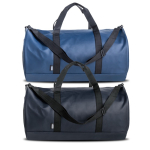 Borsa sportiva o da weekend resistente con rivestimento in pelle sintetica vue avec plusieurs couleurs