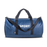 Borsa sportiva o da weekend resistente con rivestimento in pelle sintetica vue avec logo imprimé