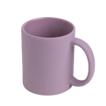 Tazza in ceramica opaca per sublimazione con interno lucido 325 ml color viola vue 1