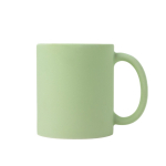 Tazza in ceramica opaca per sublimazione con interno lucido 325 ml color verde menta