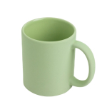 Tazza in ceramica opaca per sublimazione con interno lucido 325 ml color verde menta vue 1