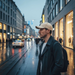 Cappellino da baseball stile dad hat a 6 pannelli in cotone 250 g/m2 vue 2