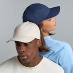 Cappellino dad hat ecologico a 5 pannelli con visiera ReTraze® vue d'ambiance