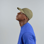 Cappellino dad hat ecologico a 5 pannelli con visiera ReTraze® vue 1