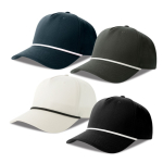 Cappellino da baseball a 5 pannelli con cordino a contrasto e chiusura snapback vue avec plusieurs couleurs