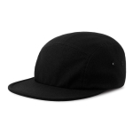 Cappellino camper a 5 pannelli non strutturato con visiera flessibile ReTraze® color nero vue 11
