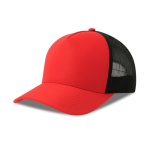 Cappellino trucker ecologico a 5 pannelli con protezione solare UPF50