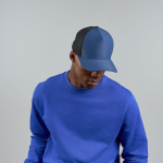 Cappellino trucker ecologico a 5 pannelli con protezione solare UPF50