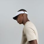 Visiera leggera con fascia elastica regolabile e tessuto DryTech vue 1