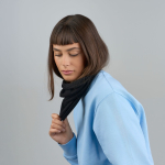 Scaldacollo termoregolatore in lana merino riciclata vue 2