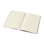 Taccuino Moleskine Cahier Journal con copertina in cartone, pagine a righe color nero quinta vista